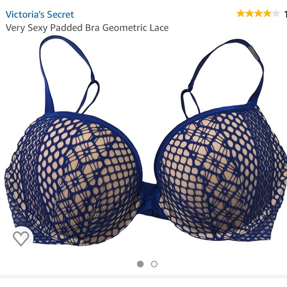Victoria's Secret  Very Sexy Padded Bra Geometric - Picture 2 of 8